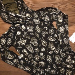 LulaRoe Creepin It Real Amber